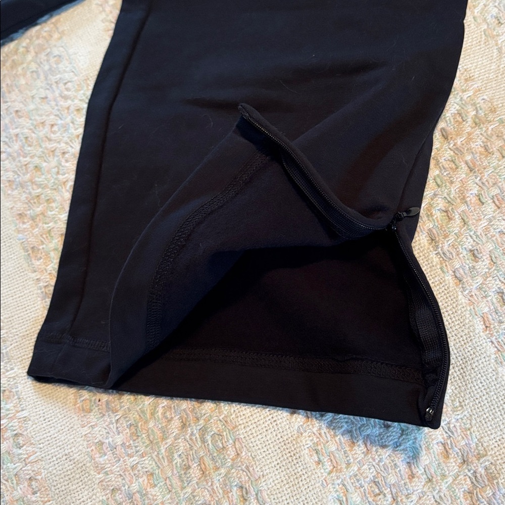 NWT Lilly Pulitzer black warm up casual pants sz XL sweats lounge - Picture 11 of 11